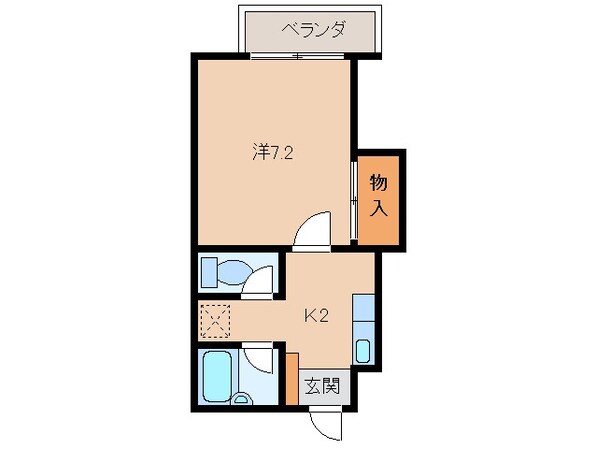 グリーンフルたまいの物件間取画像